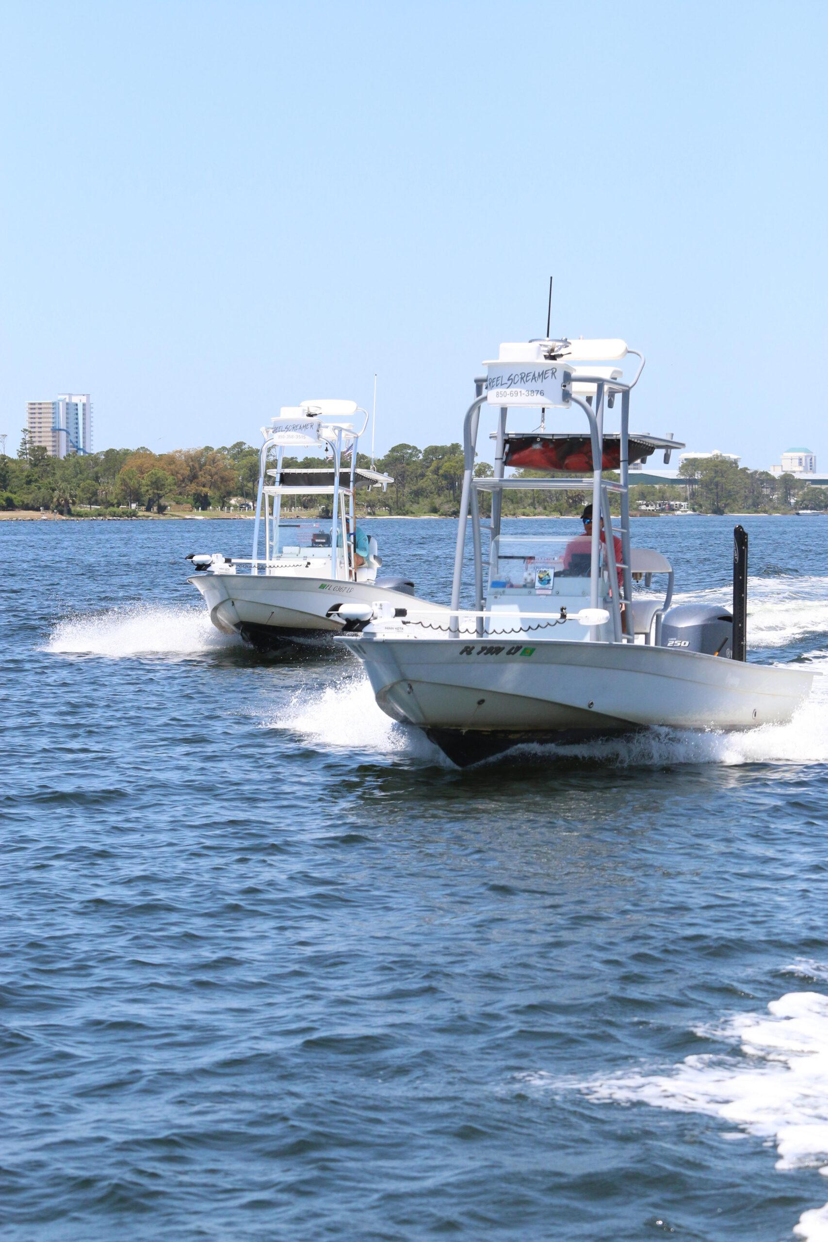 Fishing boats Panama city beach